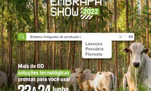 Famato Embrapa Show Apresenta Forrageiras e outras Tecnologias para a Pecuária (Crédito: Reprodução)