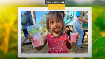 Agrosolidário distribui bebidas à base de soja no Xingu