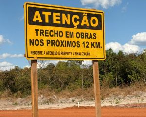Aplica��o da camada final de asfalto deve come�ar nesta sexta-feira no Contorno Leste da BR-158, entre Luizinho e Alto Boa Vista (Cr&eacute;dito: Banco de imagens)