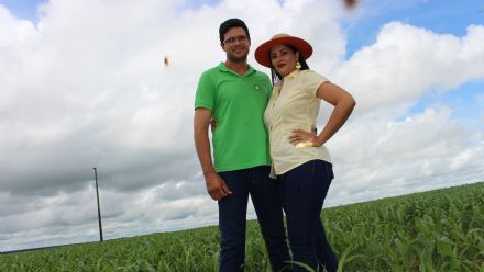 Campanha o Agro � delas, vencedora Thamilles
