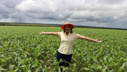 Campanha o Agro � delas, vencedora Thamilles