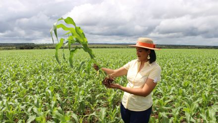 Campanha o Agro � delas, vencedora Thamilles