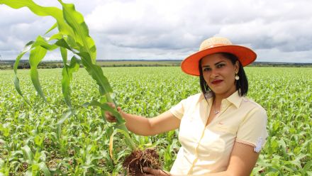 Campanha o Agro � delas, vencedora Thamilles