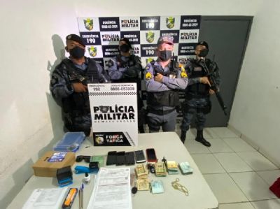 PM desmonta organiza��o criminosa e prende cinco em opera��o sobre desvio de carregamento de soja