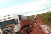 Grave situa��o das estradas foi destaque neste final de semana no Araguaia