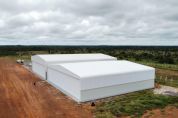 Dois grandes grupos do agroneg�cio inauguram hangar em Porto Alegre do Norte - MT