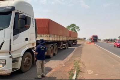 Sindicato Rural de Rondon�polis apoia a��o de fiscaliza��o na BR 364