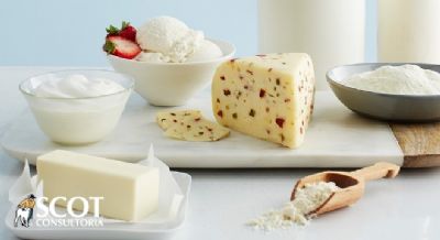 Pre�os dos l�cteos ca�ram no atacado