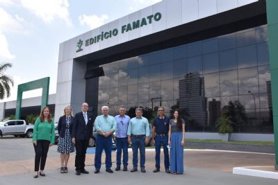 Sistema Famato Recebe visita do embaixador da Austr�lia no Brasil
