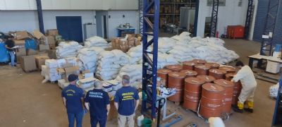 Cerca de 35 toneladas de agrot�xicos ilegais s�o incinerados