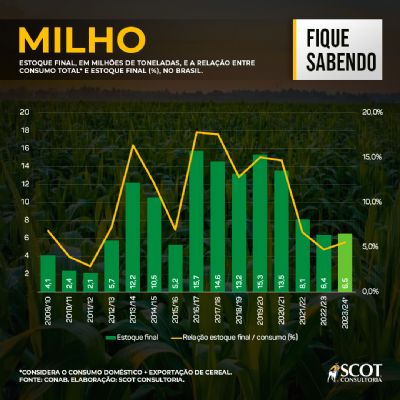 Fique Sabendo - Estoque de milho