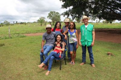 Fam�lia Ferreira Rodrigues teve a vida transformada depois de receber assist�ncia t�cnica