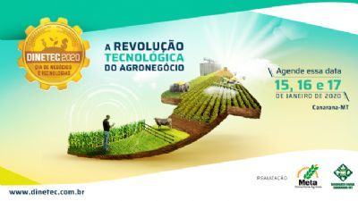 Contagem regressiva para DINETEC 2020 em Canarana -MT