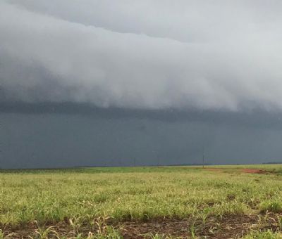 Temporais em Mato Grosso nesta ter�a-feira