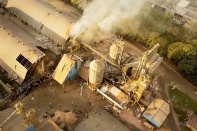 Explos�o em Cooperativa deixa pelo menos 4 mortos e 27 desaparecidos