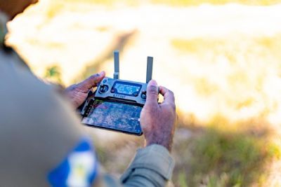 Sema utiliza drones para auxiliar a��es de combate ao desmatamento ilegal em Mato Grosso