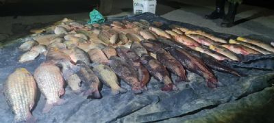Homem � preso transportando 53 quilos de pescado irregular em Santo Ant�nio do Leverger