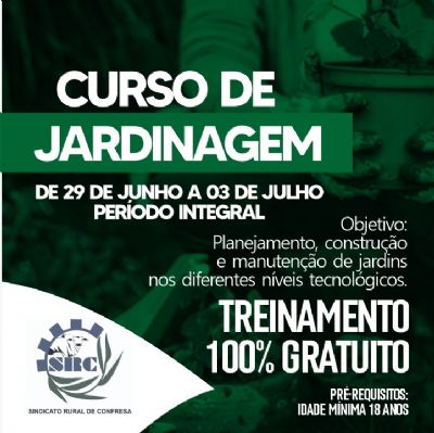 Sindicato rural de Confresa disponibiliza novo curso