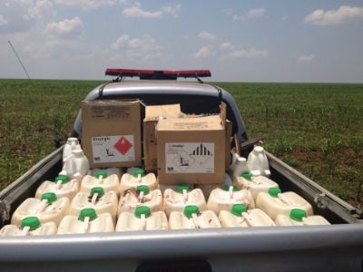 Fazenda em Barra do Gar�as � alvo de quadrilha