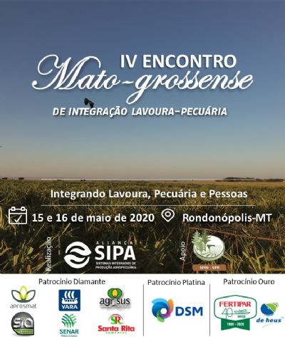IV Encontro Mato � Grossense de Integra��o Lavoura-Pecu�ria