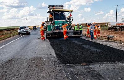 Obras de duplica��o da BR-163 v�o gerar 1,2 mil novas vagas de emprego em MT