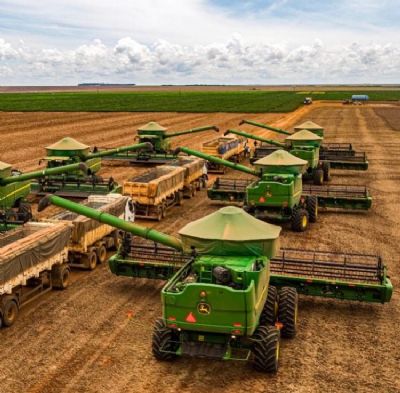 ​Grupo Bom Futuro comemora avan�o em colheita da safra 19/20