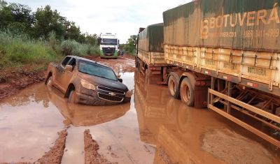 Estradas ruins representa 70% dos ve�culos que entram para manuten��o em oficinas de Confresa