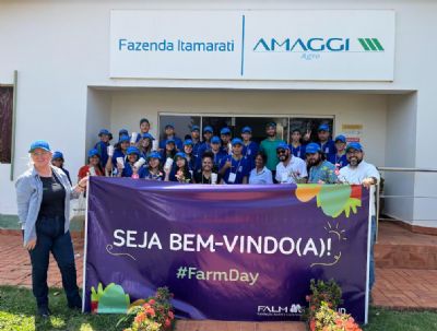 Adolescentes conhecem funcionamento de fazenda e despertam desejo de trabalhar com agroneg�cio