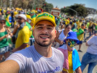 Tiago Seiffert faz cobertura diretamente de Bras�lia em 07 de setembro