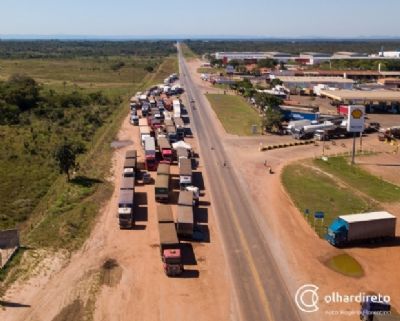Sindicatos de MT n�o devem aderir a convoca��o nacional para nova greve dos caminhoneiros