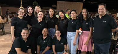 Equipe da Sicredi Araxingu de Alto Boa Vista/MT participa da Feira da Mulher Empreendedora