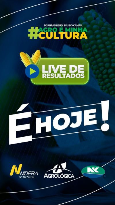 Live: Agrol�gica far� hoje Live de Resultados