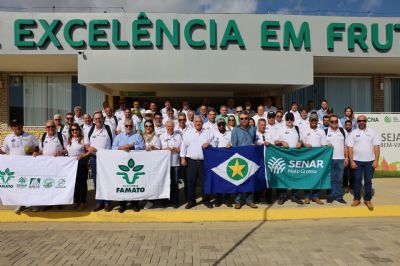 No Celeiro Da Fruticultura, Comitiva Do Senar-Mt Inicia Miss�o T�cnica Nordeste 2024