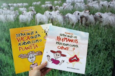 Acrimat apoia publica��o de s�rie de livros infantis que desmistificam a cria��o animal e o consumo de carne bovina