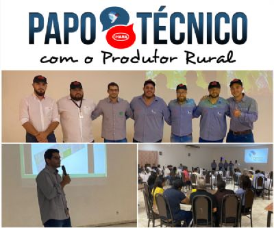 Manejo de pragas e doen�as para cultura da soja, foi tema de palestra realizada entre Pantanal Agr�cola e Ihara em Confresa-MT