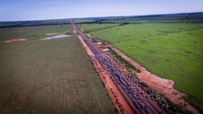 Mauro Mendes j� deu a ordem de servi�o para conclus�o do asfalto da MT 430