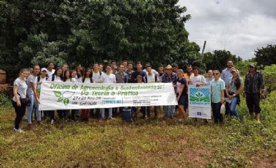 Oficina agroecol�gica ensina a transi��o de cultivo convecional para o org�nico