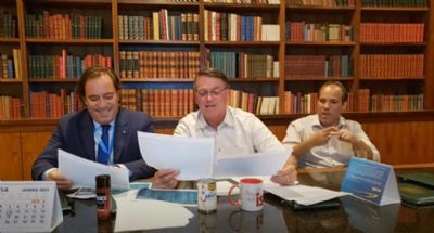 Bolsonaro anuncia ag�ncia da Caixa Econ�mica Federal em Canarana voltada para atender o agro