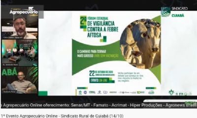 Senar-MT apresenta contribui��es para garantir sa�de animal em Mato Grosso