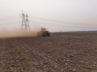 Grupo Itaquer� inicia plantio da soja no Araguaia