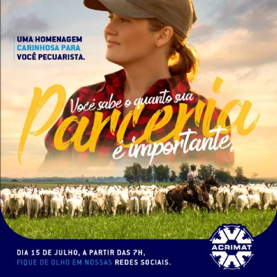 15 de Julho, Dia do Pecuarista, o respons�vel pelo churrasco de cada dia