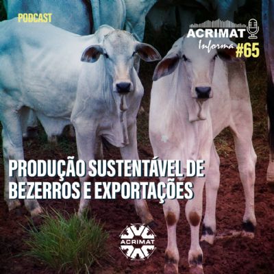 Podcast Produ��o Sustent�vel de bezerros para exporta��o Acrimat
