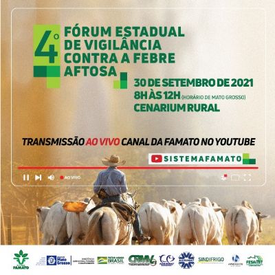 IV F�rum Estadual de Vigil�ncia Contra a Febre Aftosa