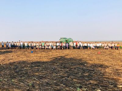 V�deo: Fazenda Tr�s Flechas do Grupo Locks abre plantio de soja em Mato Grosso