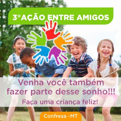 Movimento solid�rio para �O Dia das Crian�as� � organizado em Confresa