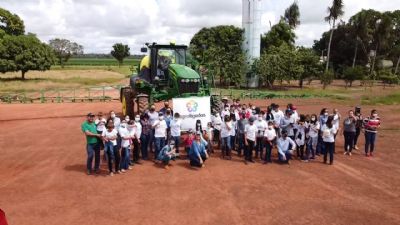 Agroligadas realizam 1� Dia de Campo com crian�as em Santa Cruz do Xingu