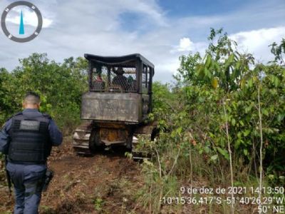 Sema flagra Desmatamento Ilegal em zona rural de Confresa