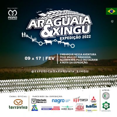 Come�a hoje a Expedi��o Araguaia Xingu 2022