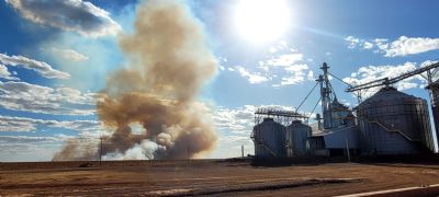 Vila Rica: Inc�ndio destr�i 75 hectares de fazenda no interior do munic�pio