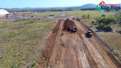 Pavimenta��o da MT-431 j� � realidade para o munic�pio de Vila Rica